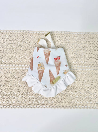 Gelato Summer Dog Bandana with Trim