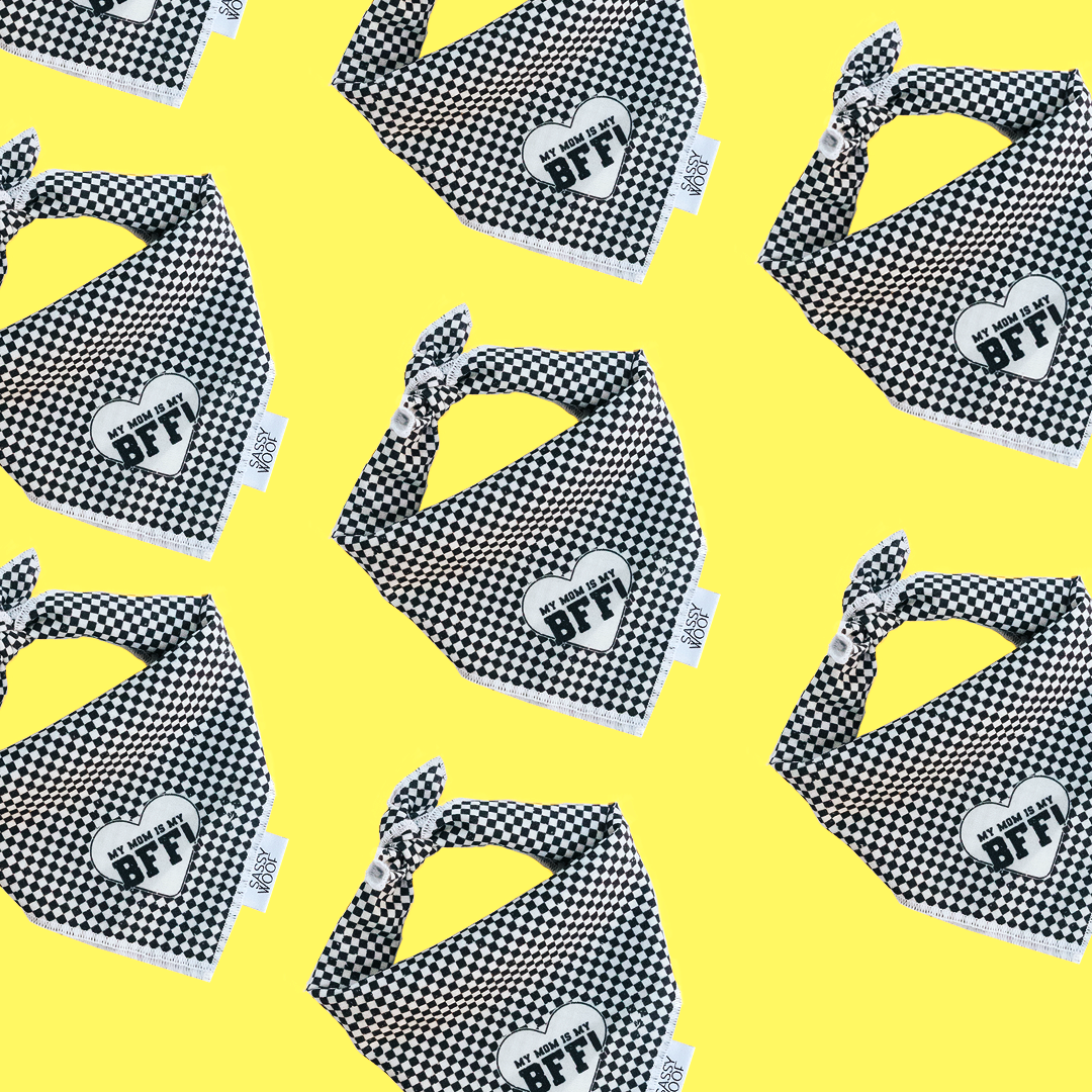 My Mom is my BFF Dog Bandana