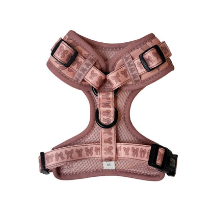 Adjustable Dog Harness - Pink Coquette