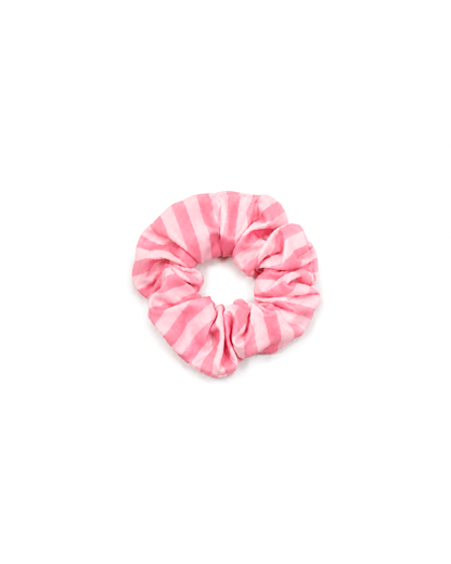 Pink on Pink Striped Scrunchie