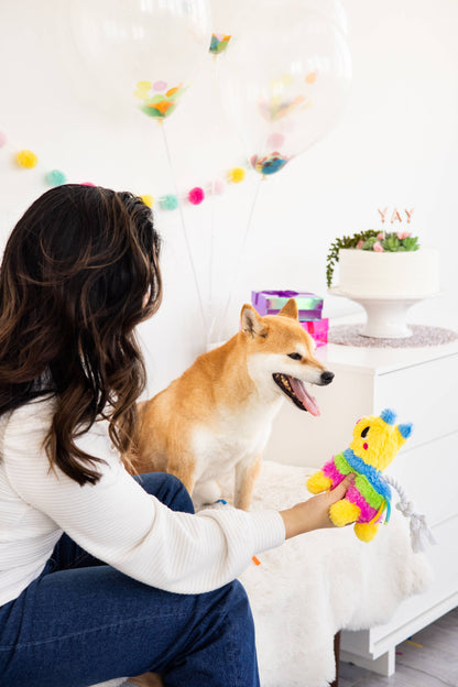 Juguete para perro con forma de piñata de cachorro