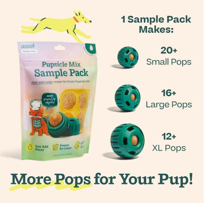 Pupsicle Treat Mix - 4 Pack Sampler: 4 Pack Sampler