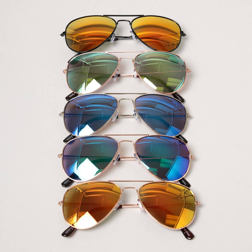 Gafas de sol estilo aviador con diseño de perro