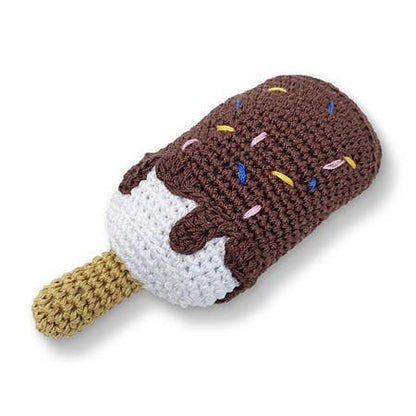 Juguete de crochet: paleta de chocolate