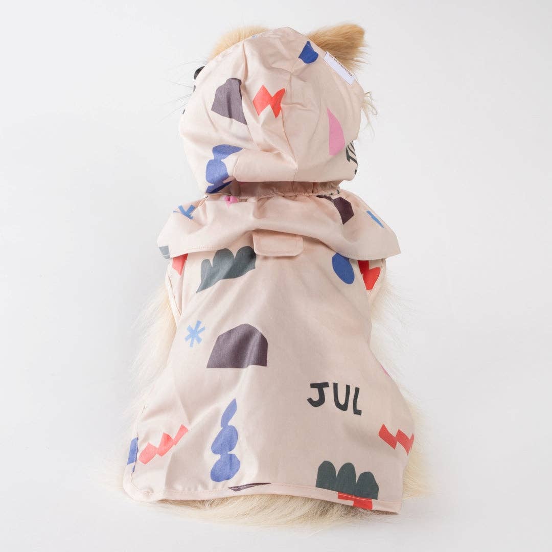 Dog Raincoat Beige