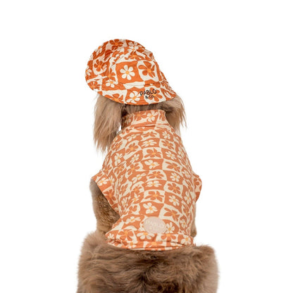 Retro Dazie Dog Bucket Hat