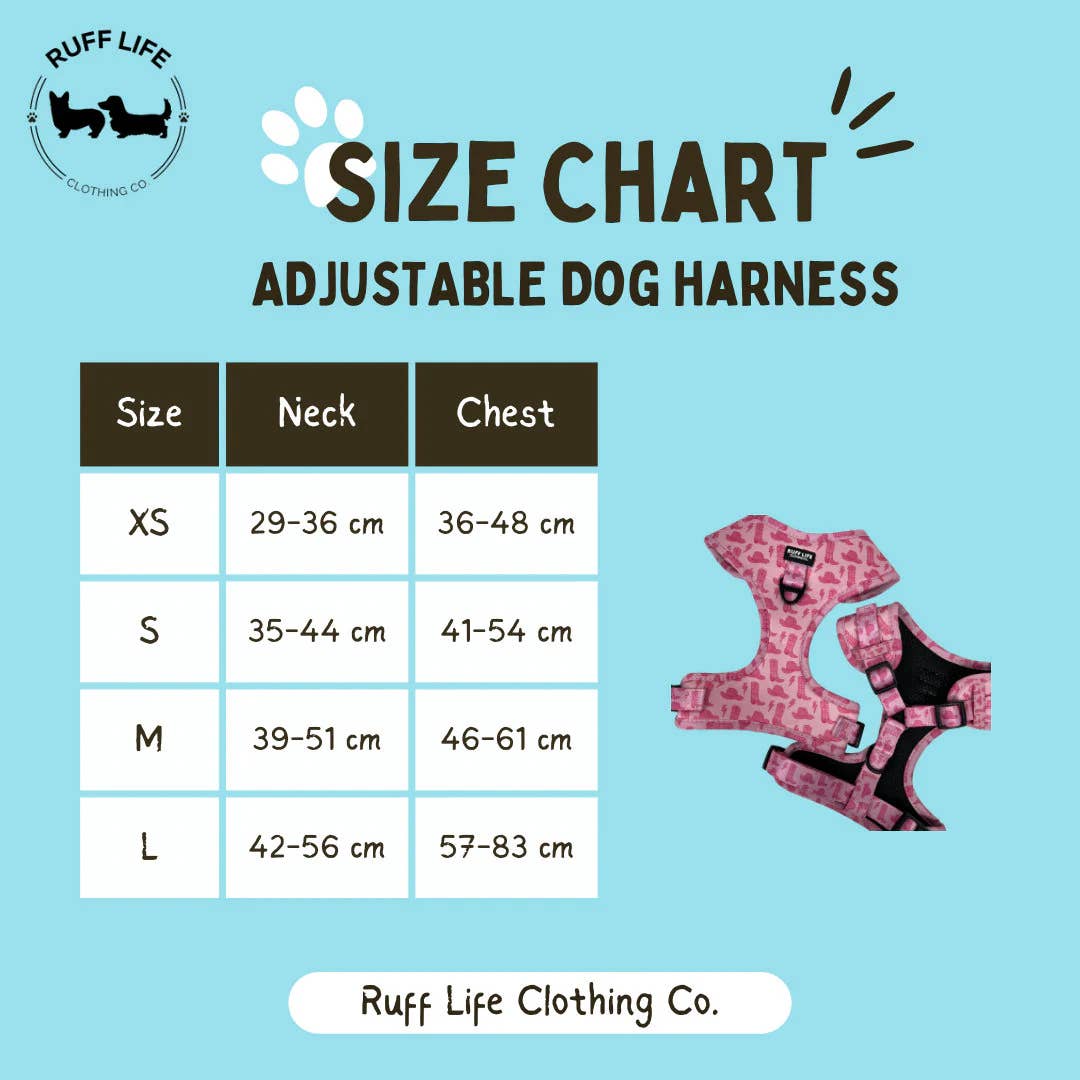 Pink Coastal Cowgirl Dog Harness