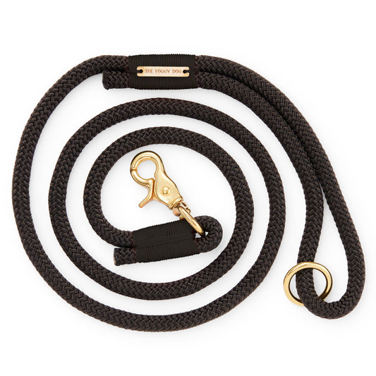 Black Climbing Rope Dog Leash 5 Feet