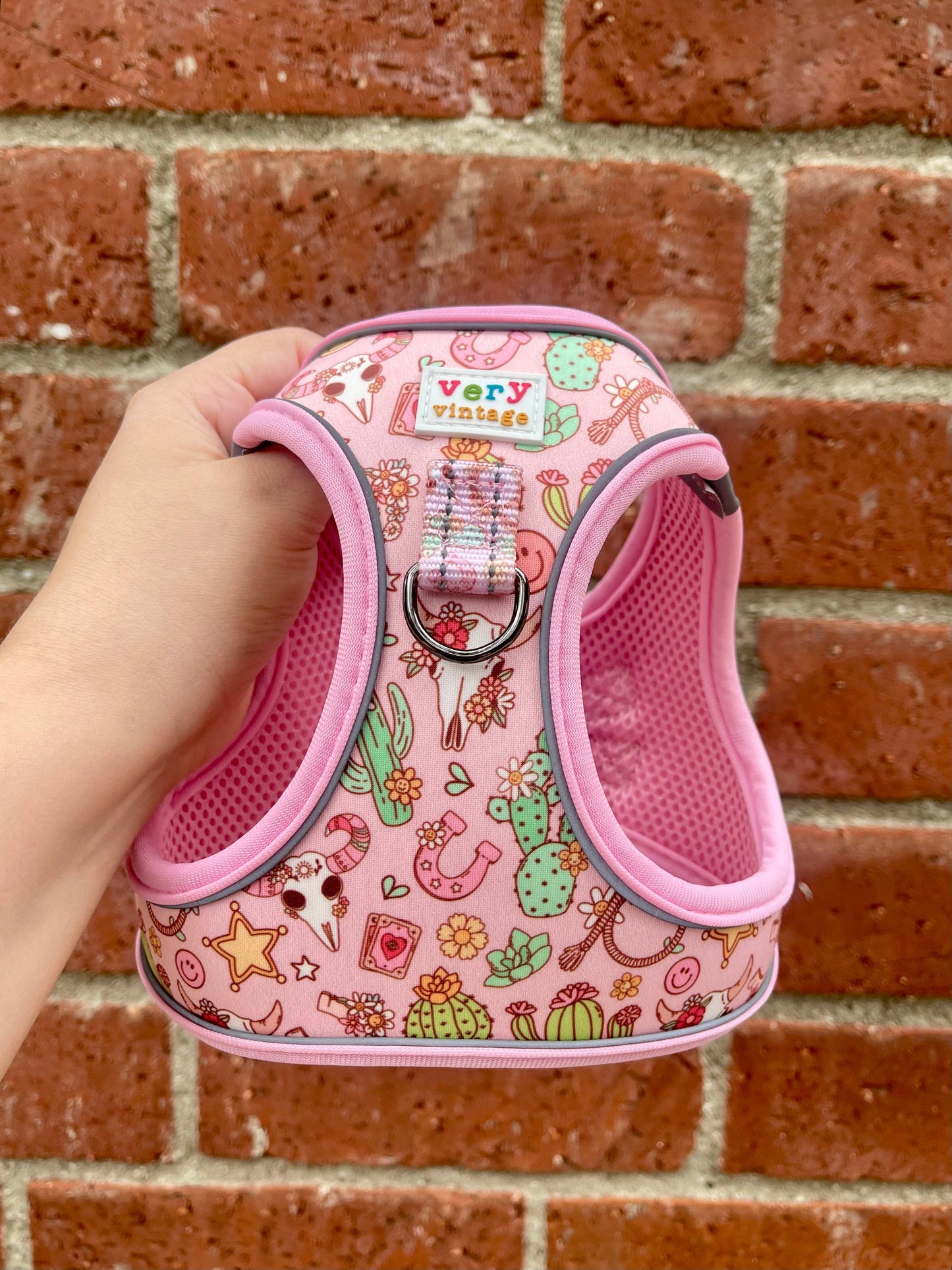 Western Cactus Dog Harness