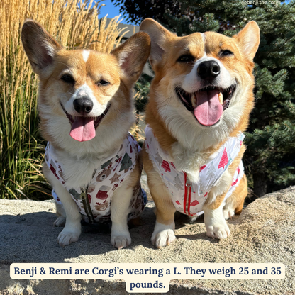 Chaleco de peluche reversible Jingle Bells