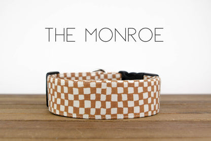 The Monroe Rust Check Collar