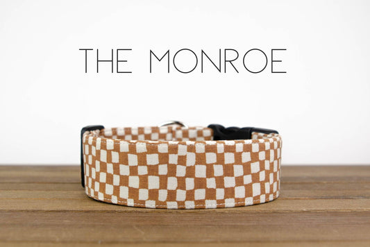 The Monroe Rust Check Collar