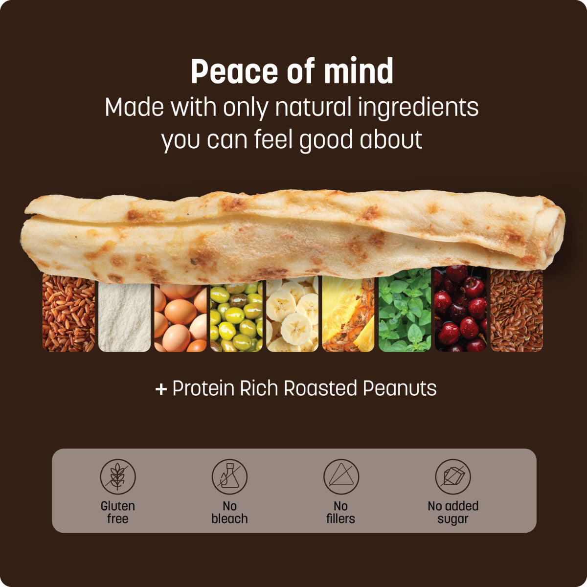 No-Hide® Peanut Butter Rolls