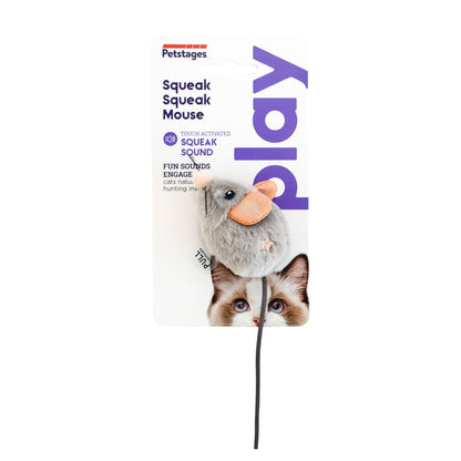 Catstages Squeak Squeak Mouse Grey