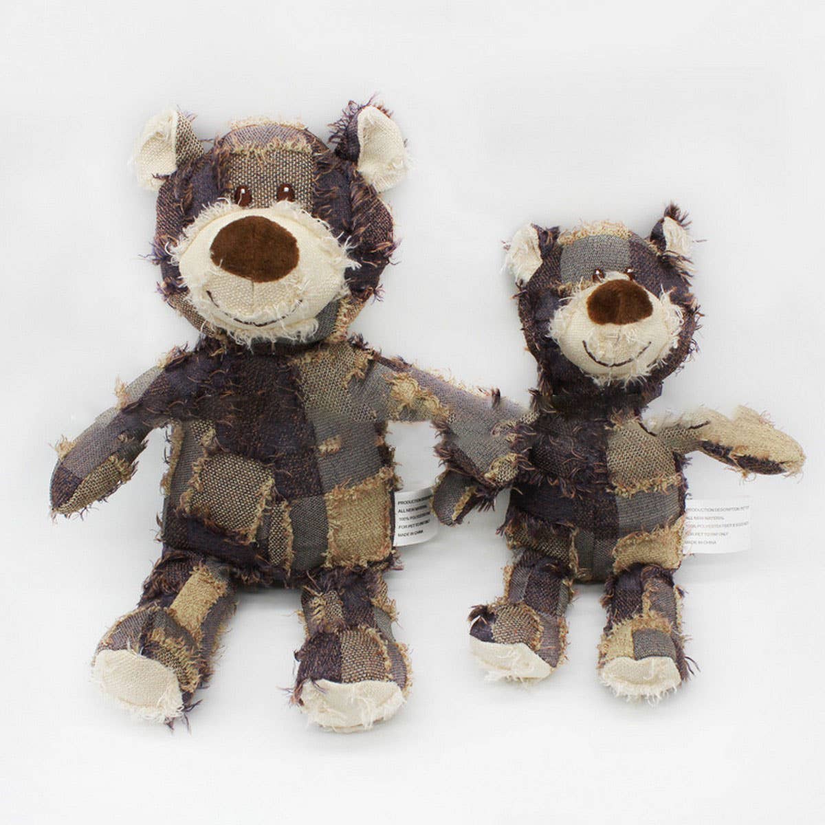 Squeaky Plush Bear Dog Toy