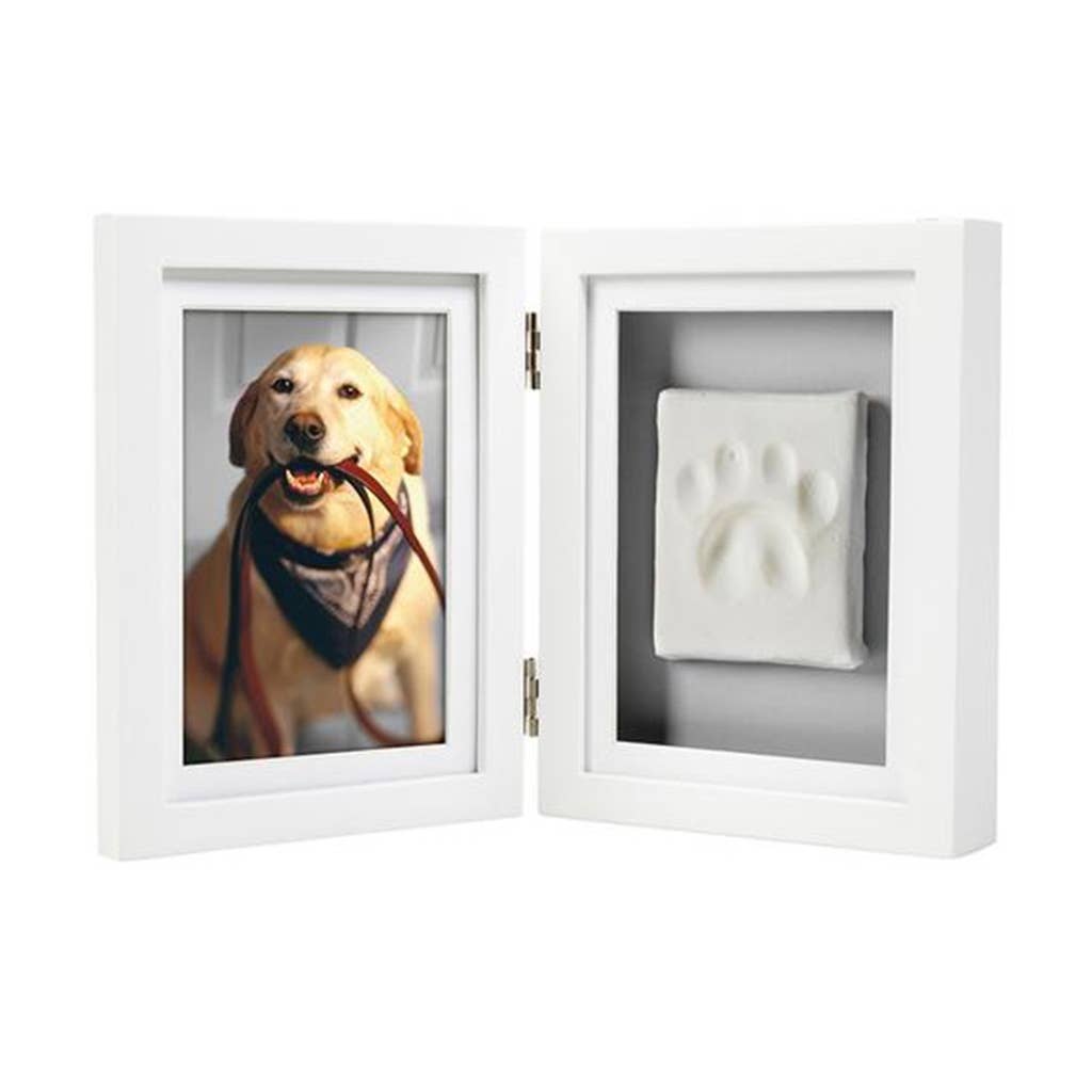 Pearhead Pawprints Desk Frame White/Ink