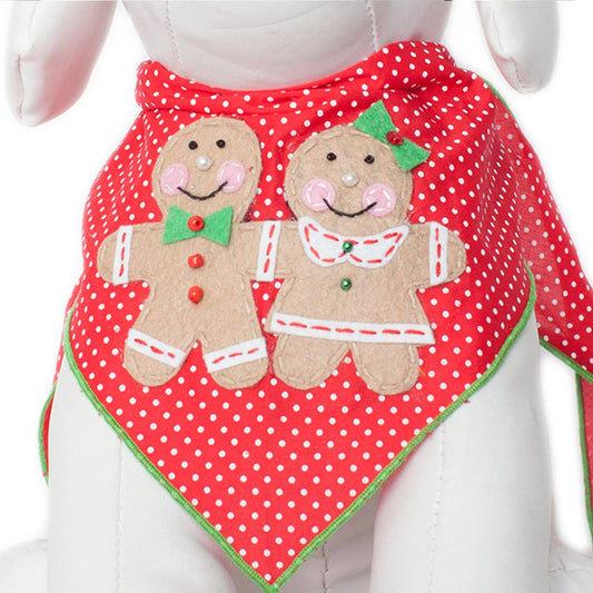 Mr and Mrs Gingerbread Bandana