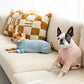 High-neck Blush Dog Onesie