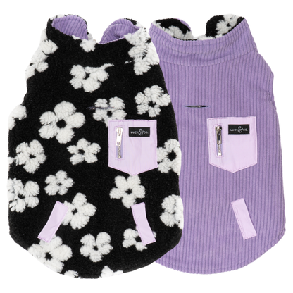 Far Out Reversible Teddy Vest