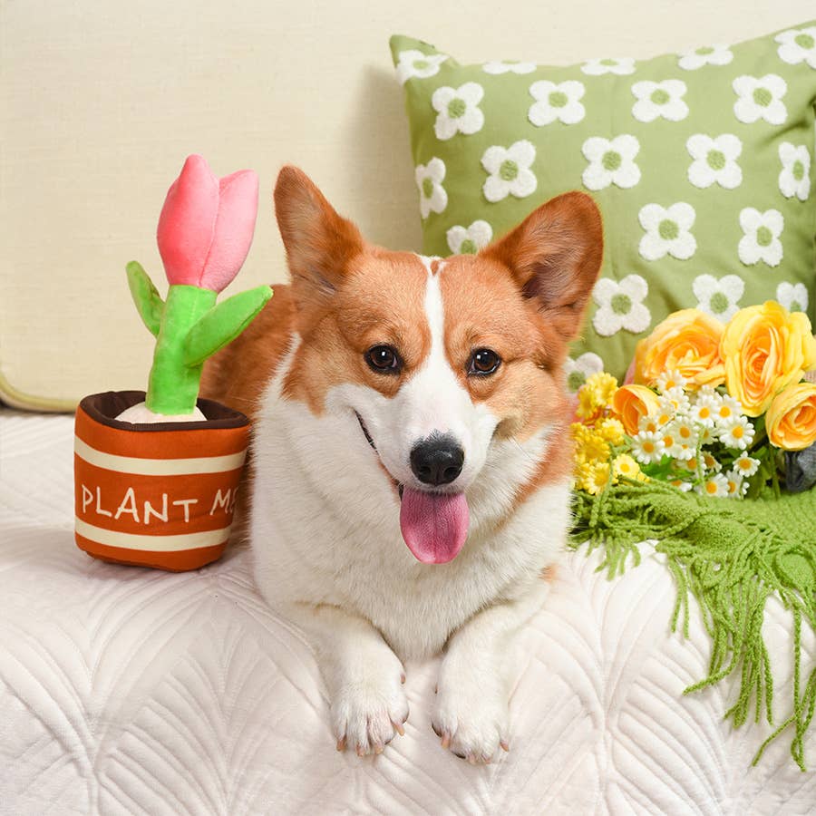 HugSmart Pet - Puppy Garden Tulip - Dog Plush Toy
