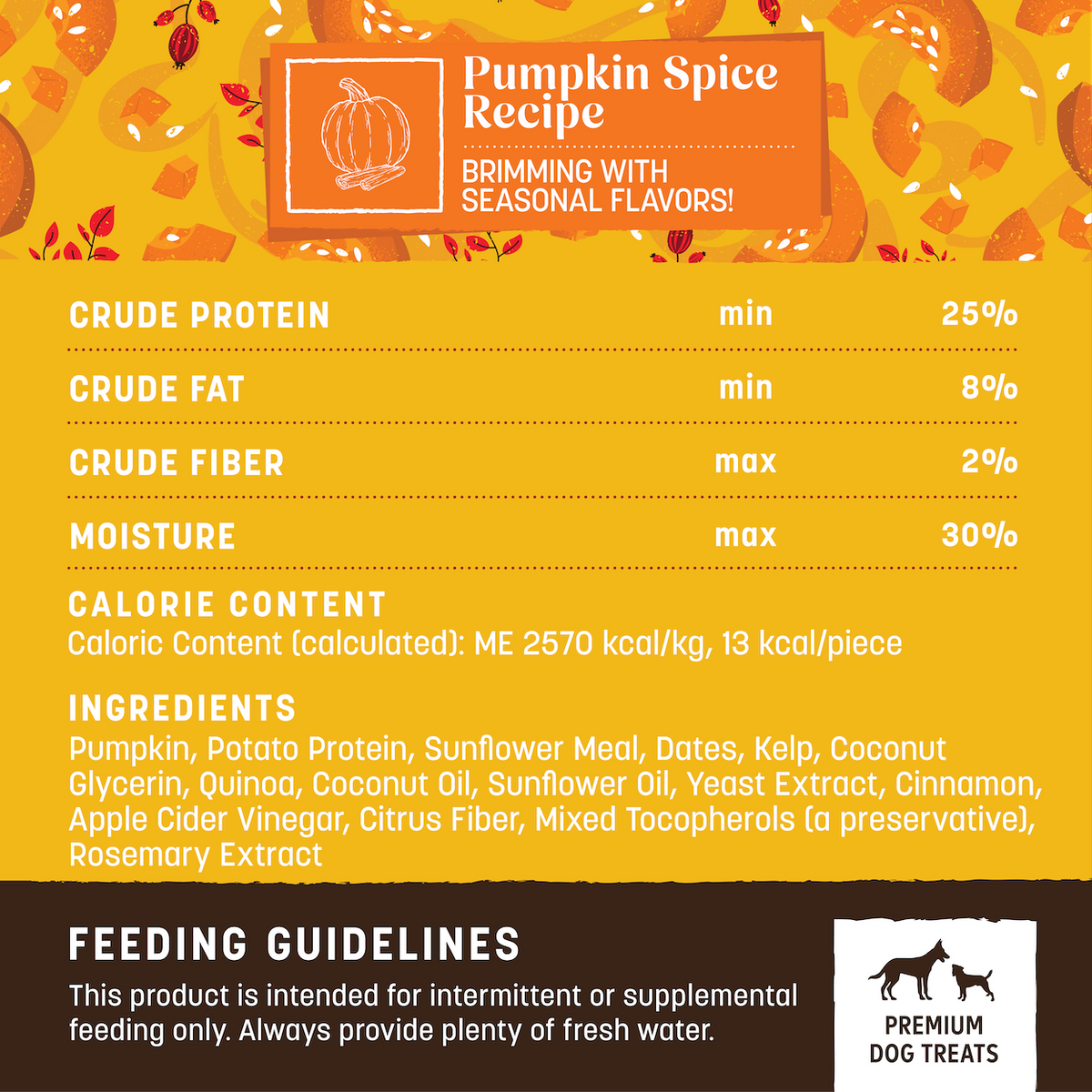 Wisdom™ Air-Dried Seasonal Pumpkin Spice Jerky 4oz