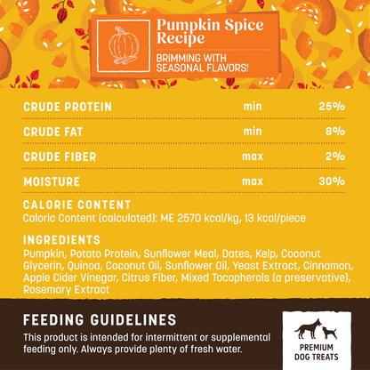 Wisdom™ Air-Dried Seasonal Pumpkin Spice Jerky 4oz