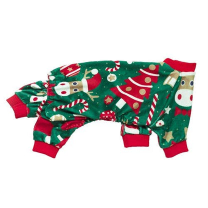 Christmas Green Dog Pajamas
