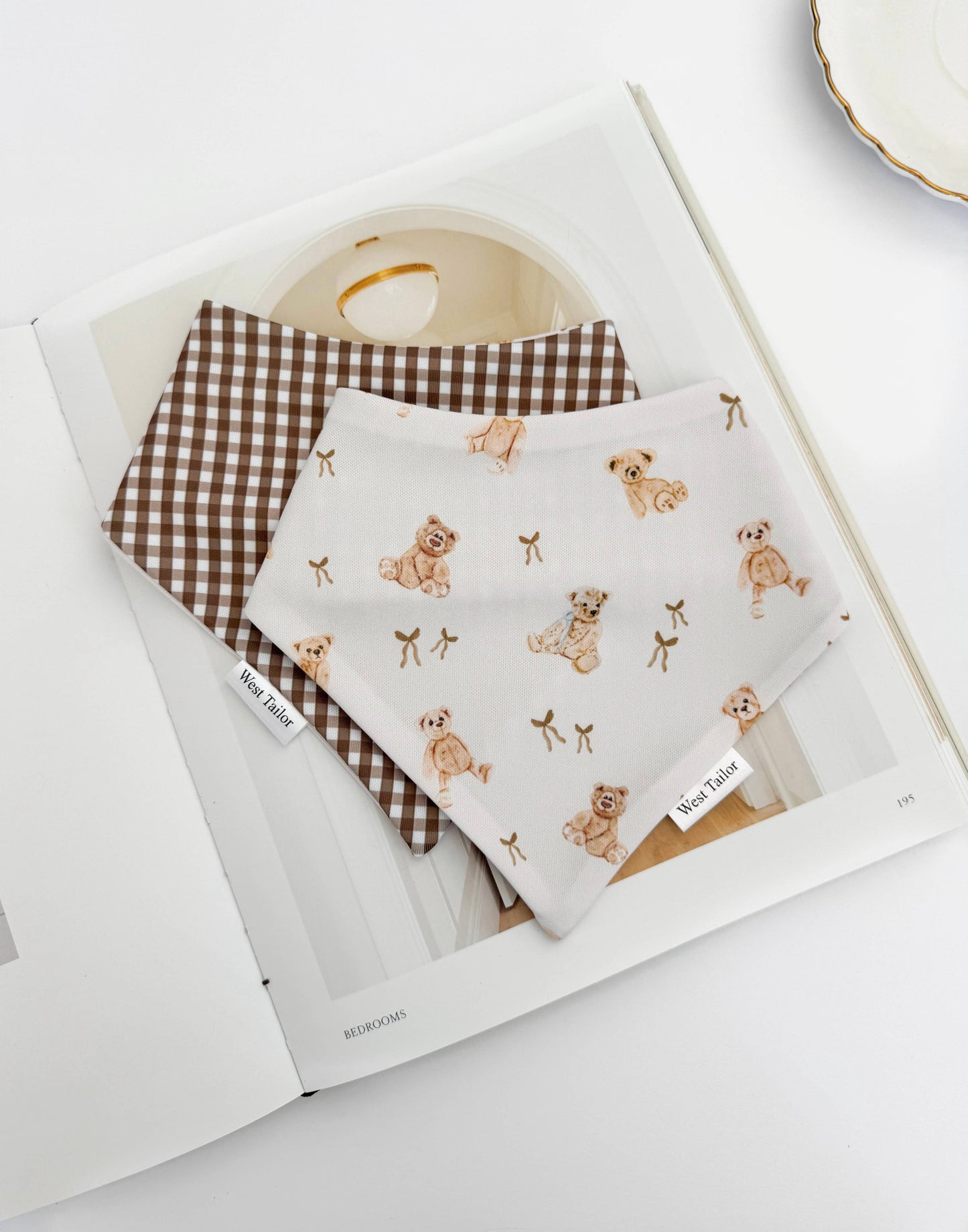 Teddy Reversible Dog Bandana