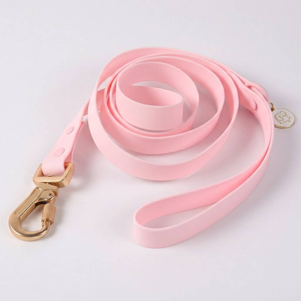 Water-Resistant Light Pink Leash