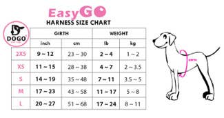 EasyGO Dog Harness - Puffer/Fleece