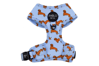 Arnés ajustable para perros Dachshund