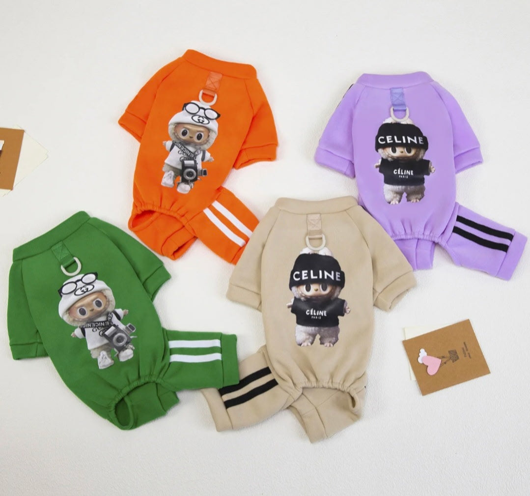 Labubu Dog Tracksuit