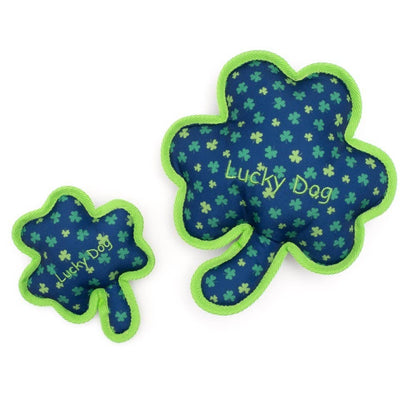 Lucky Dog Toy: Green - Small