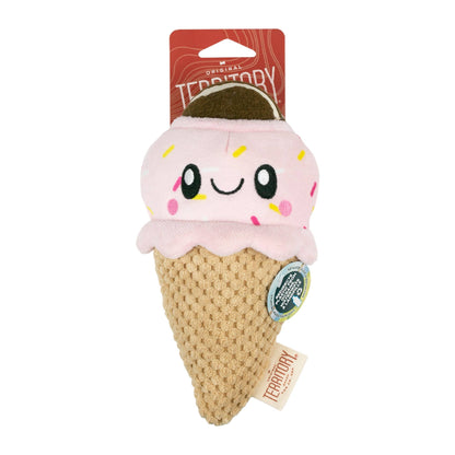 Ice Cream 2-in-1 Dog Toy