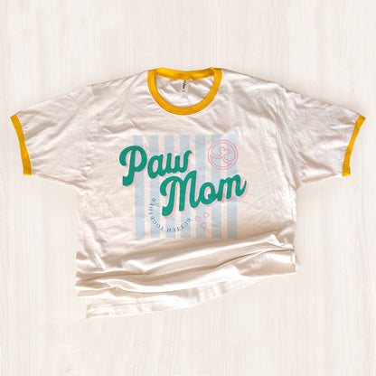 Paw Mom Retro T-Shirt