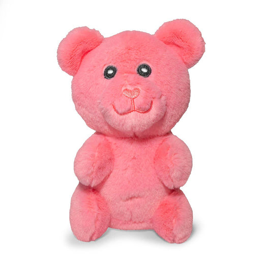 ThoozyPet Gummy Bear Plush Dog Toy Pink