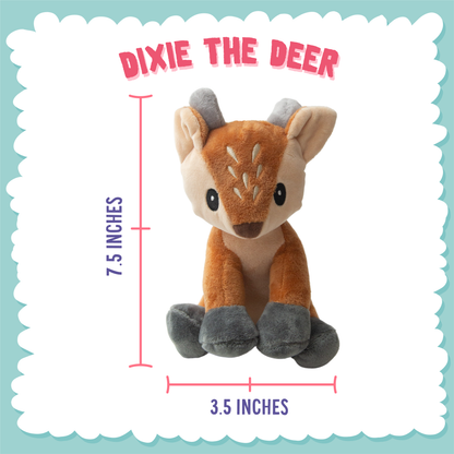 Dixie the Deer Dog Toy