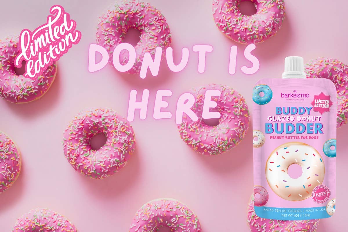 Limited Edition Glazed Donut Buddy Budder