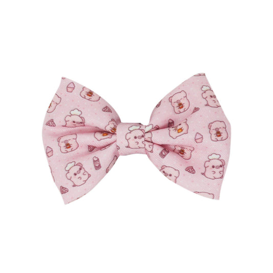 Piggin' Out Dog Bow Tie