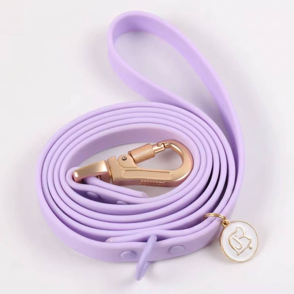 Water-Resistant Light Purple Leash