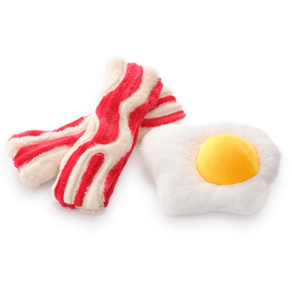 Bacon and Egg Interactive Toy Set