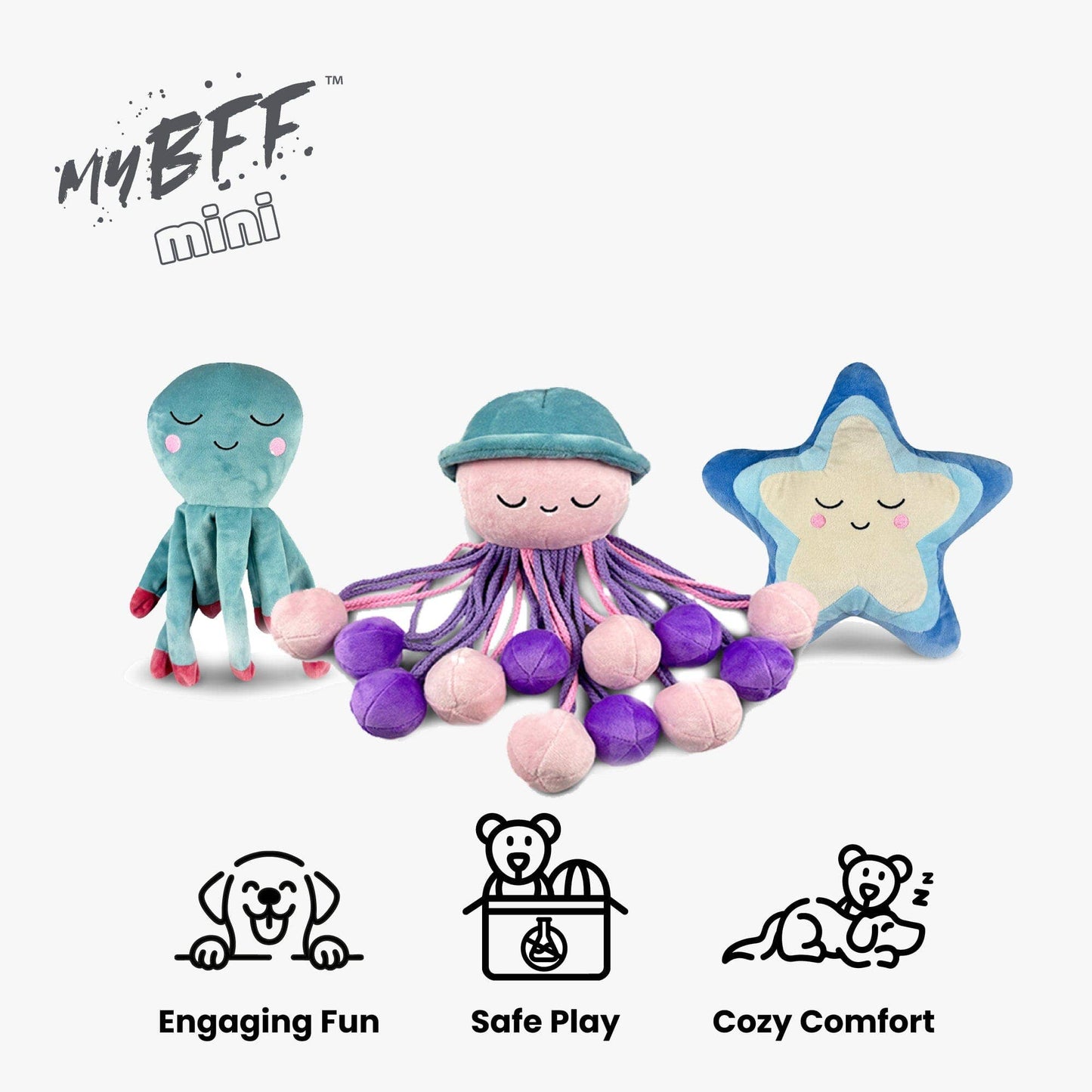 My BFF Mini Sea Life Toys 3pk