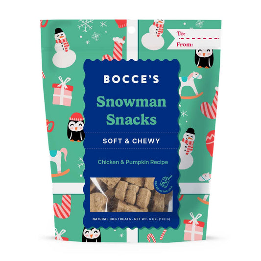 Snowman Snacks, Soft & Chewy Dog Treats
