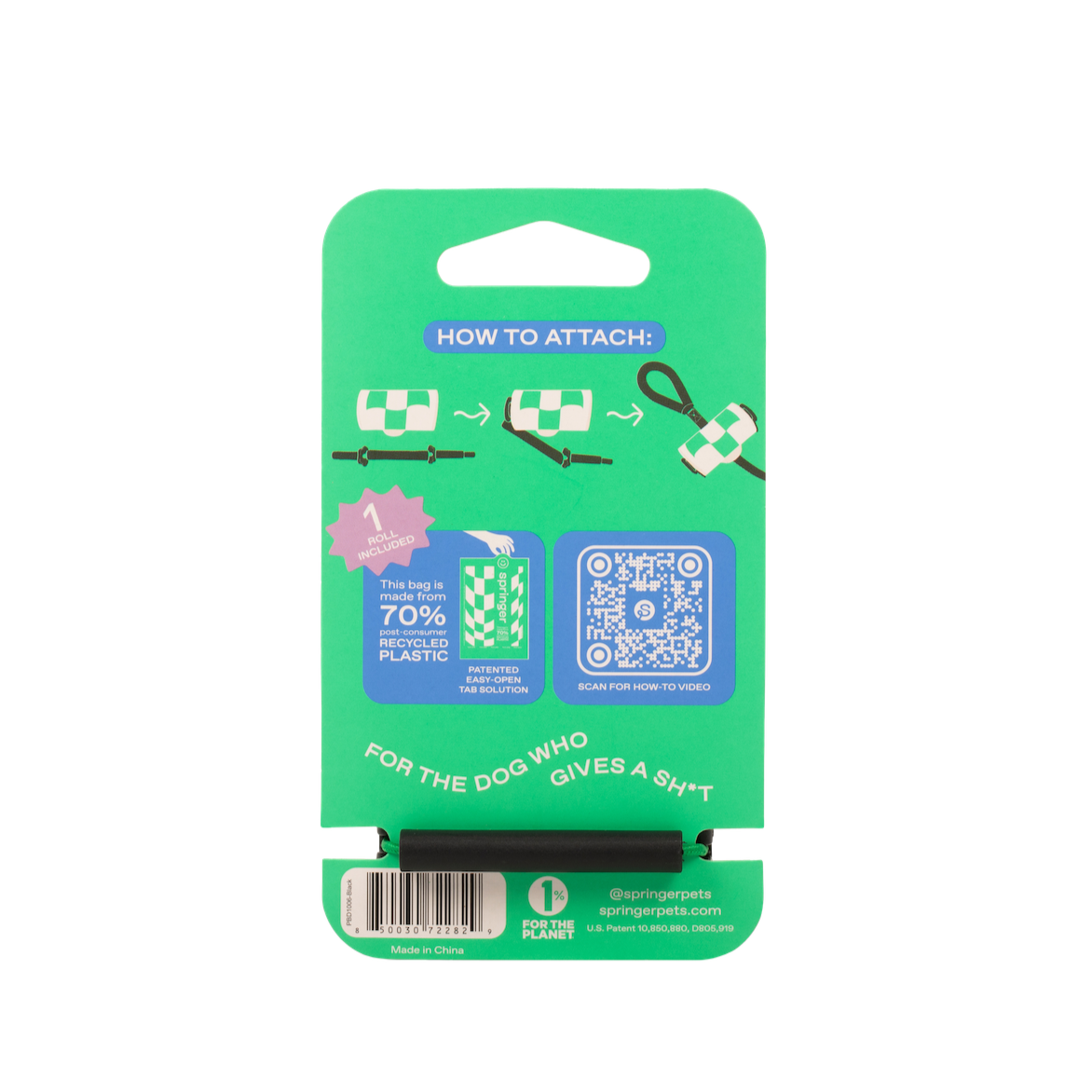 Premium Dog Poop Waste Bag Dispenser & Refill Roll