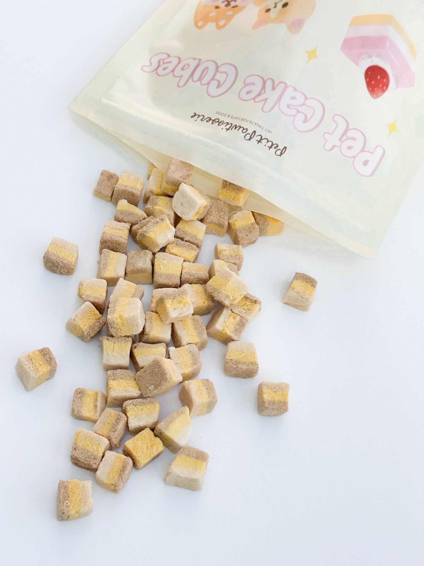 Freeze Dried Duck Cake Cube Dog Treats 1.75oz
