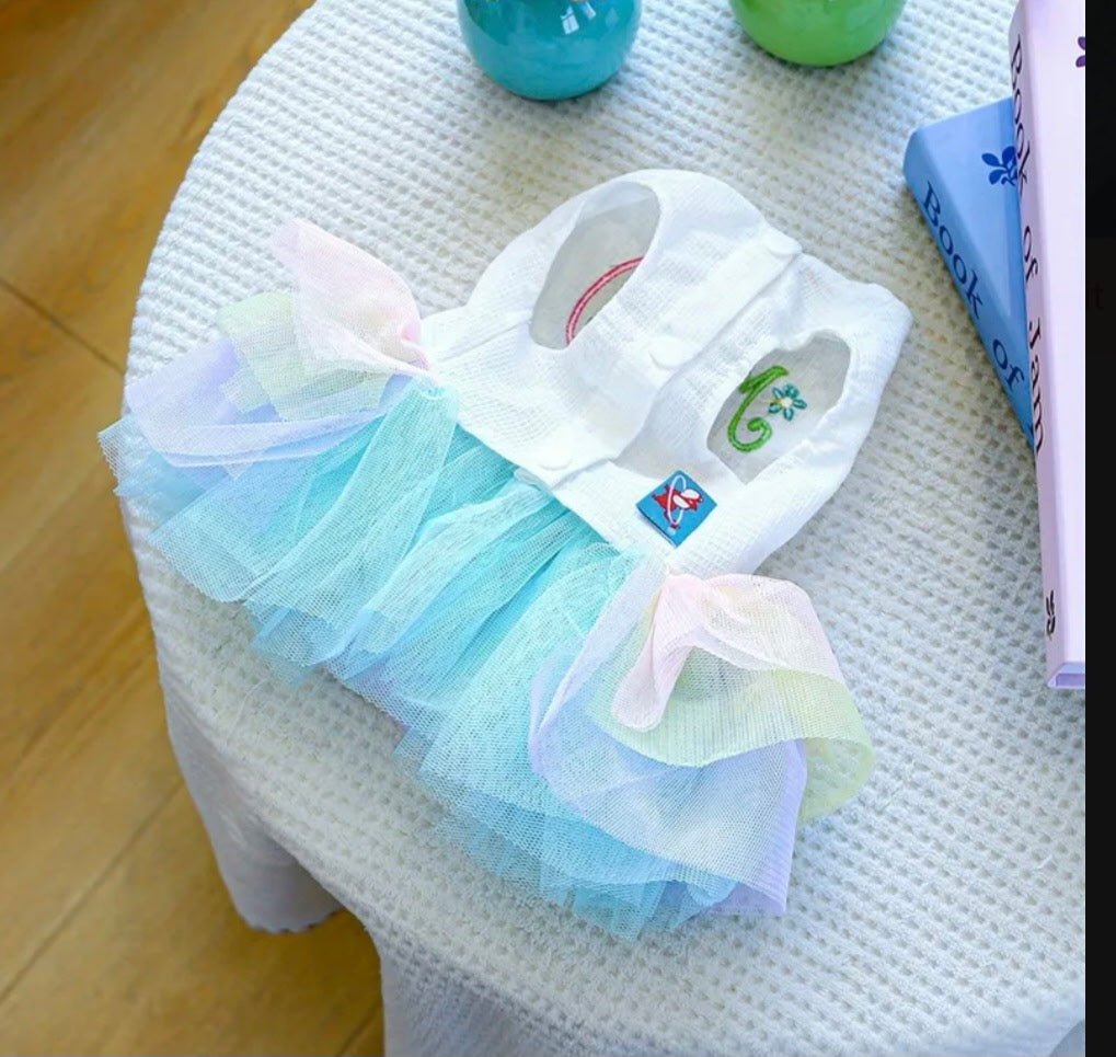 My First Easter Tutu Dog Dress