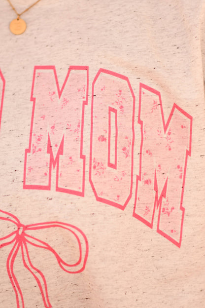 Camiseta con lazo para mamá perruna