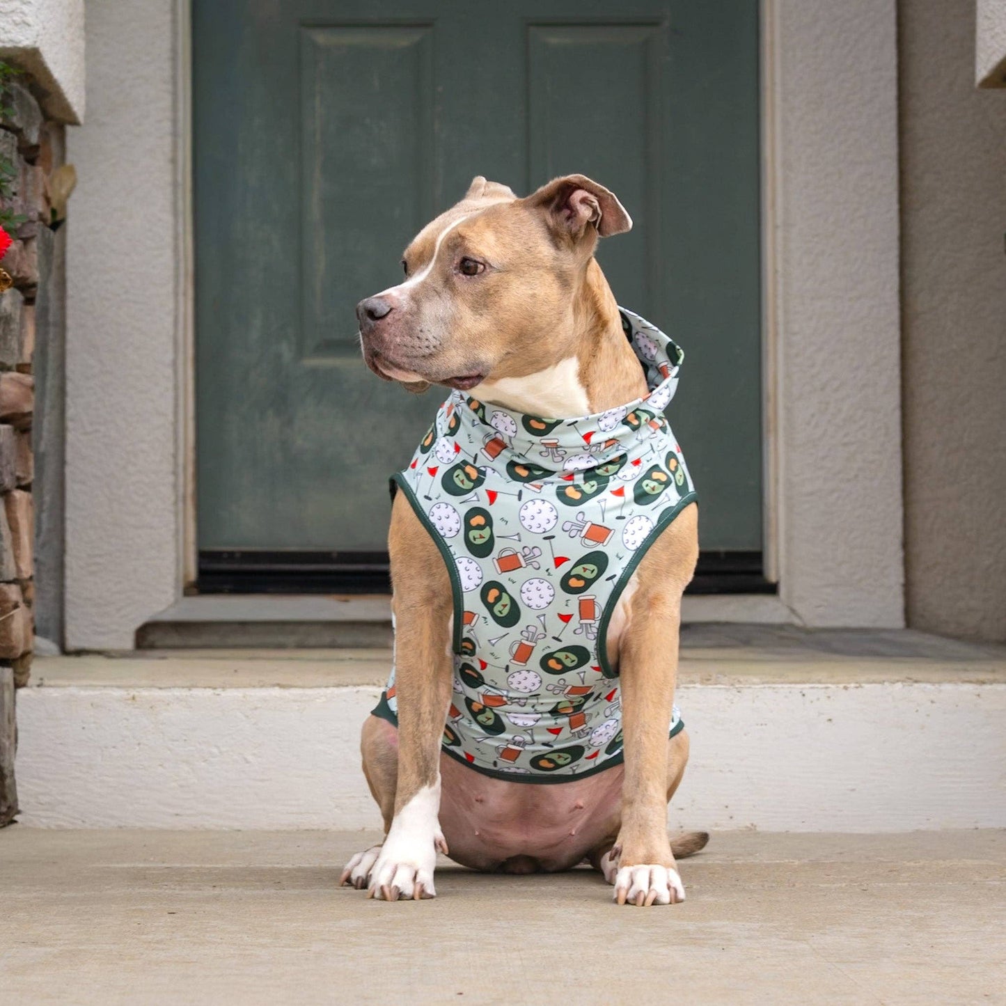 Tee Time Tail Wags Muscle Tee