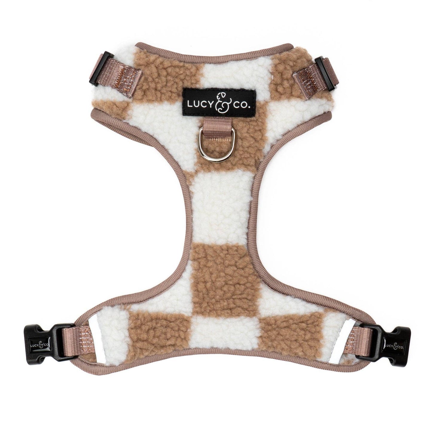 Playing Checkers Teddy Fleece No-Pull Harness