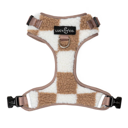 Playing Checkers Teddy Fleece No-Pull Harness
